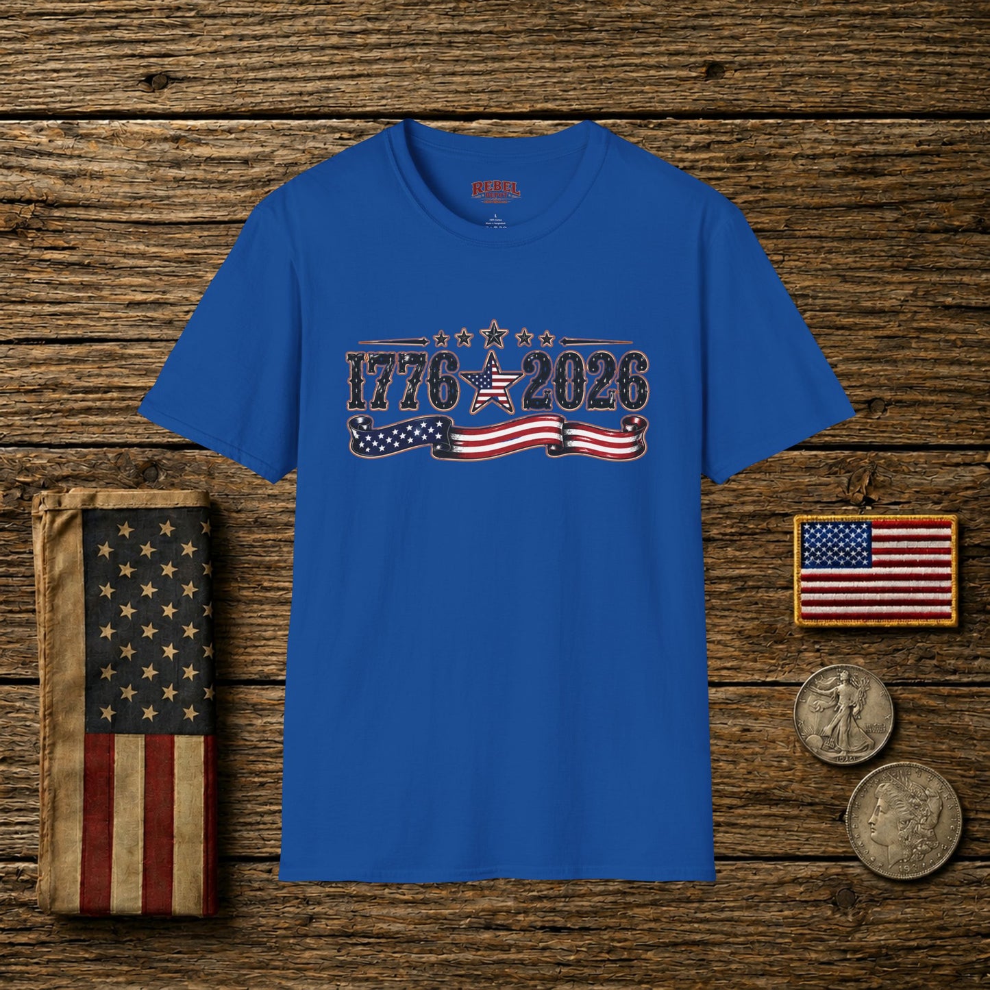 1776 - 2026 Patriot  Adult Size T-Shirt