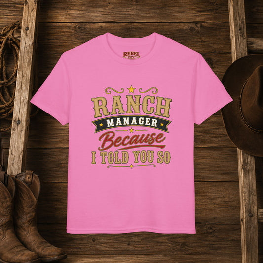 Ranch Manager Youth T-Shirt
