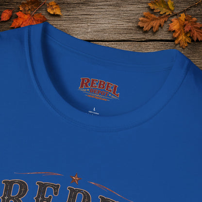 Rebel By Nature  Adult T-Shirt