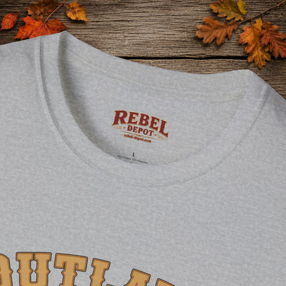 Outlaws Ride Wild   Adult Size T-Shirt