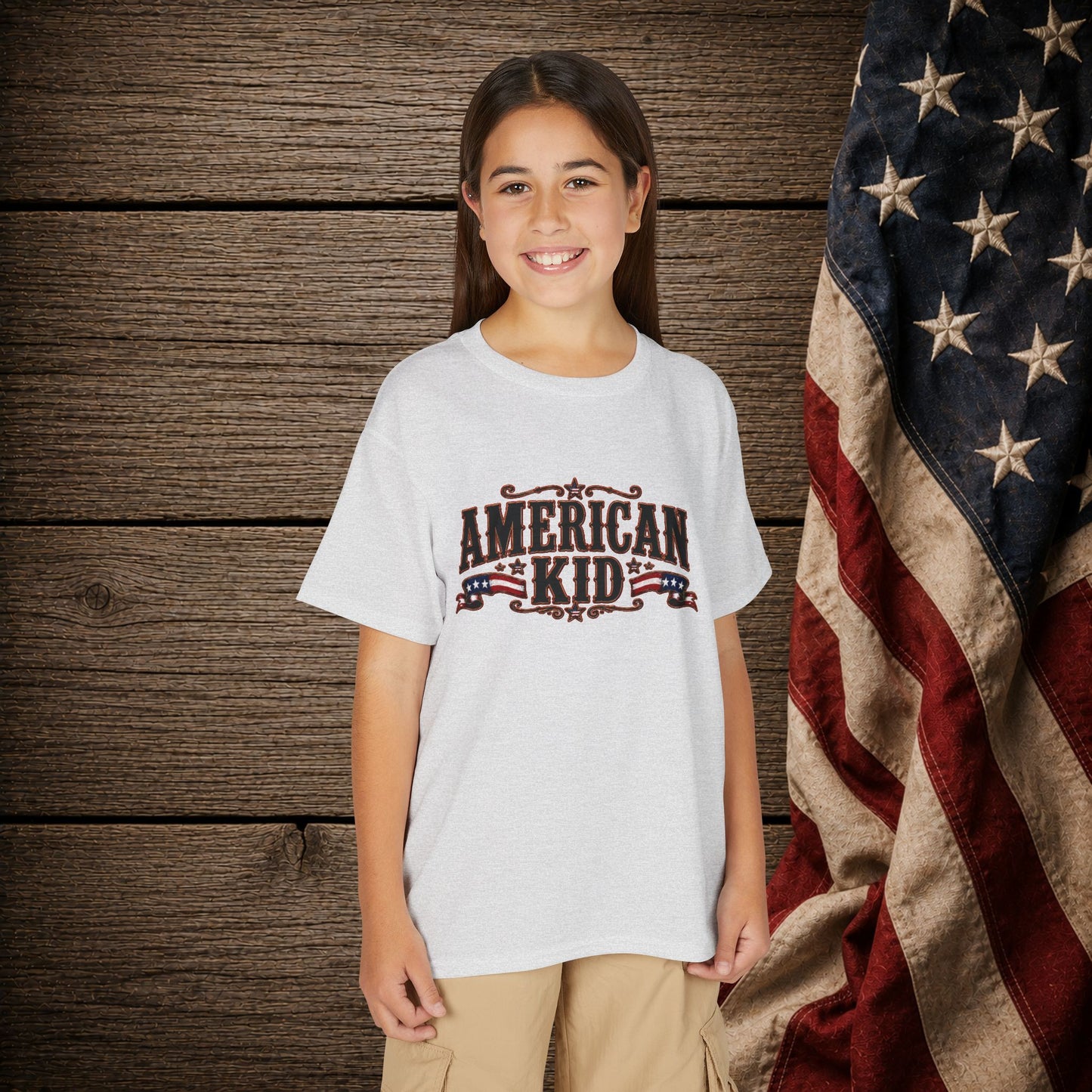 American Kid Patriot  Youth T-Shirt