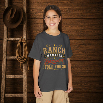 Ranch Manager Youth T-Shirt