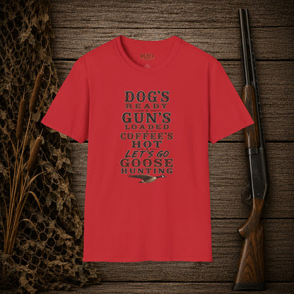 Dog Gun Goose  Adult Size T-Shirt