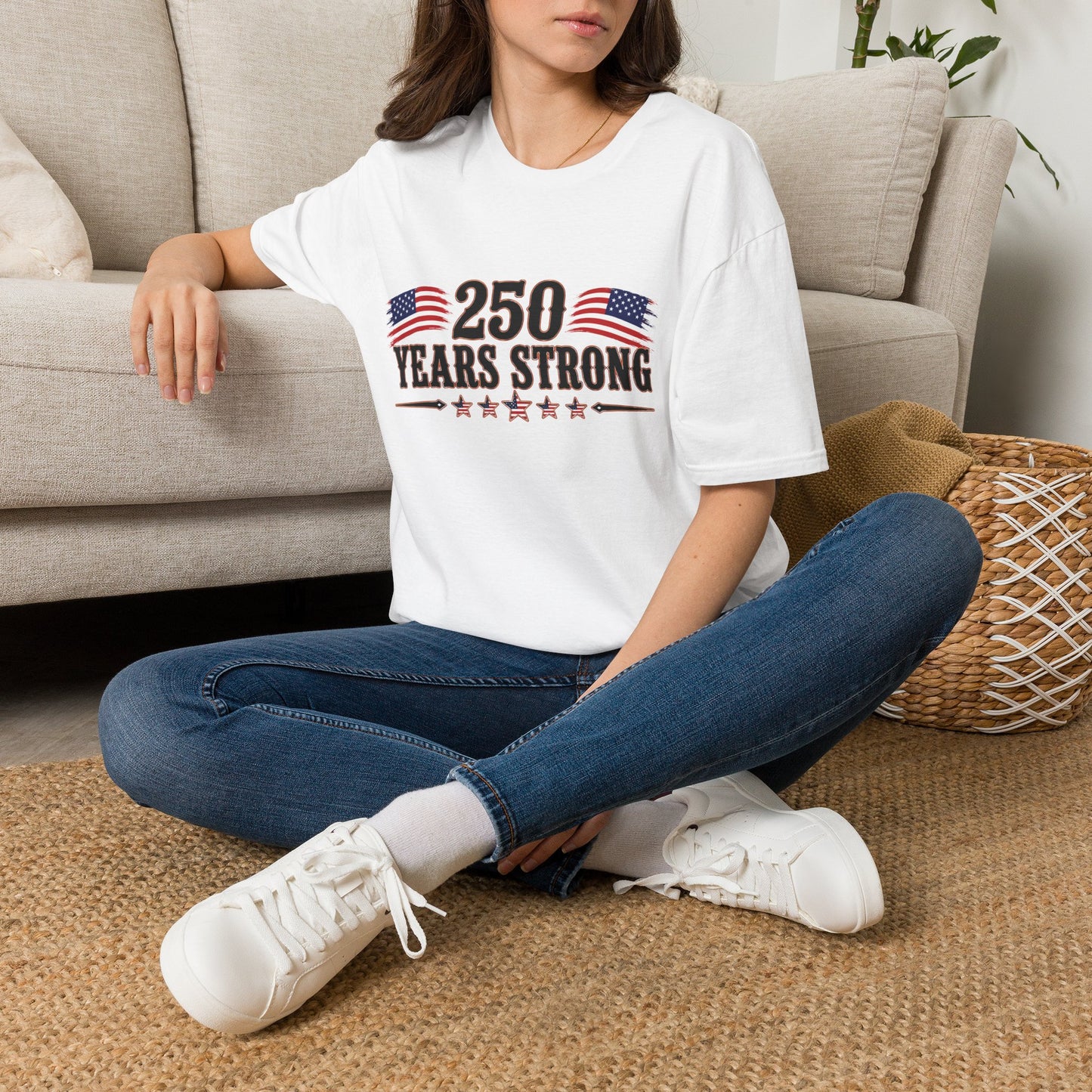 250 Years Strong  Adult Size T-Shirt