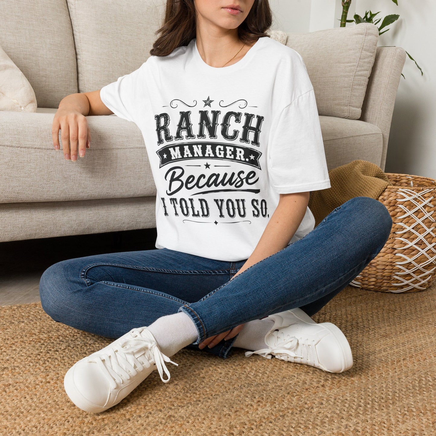 Ranch Manager  Adult Size T-Shirt