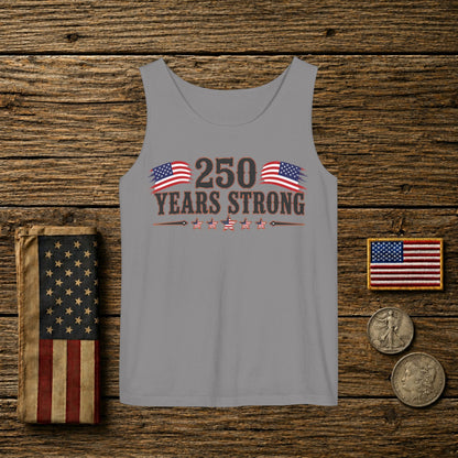 250 Years Strong   Adult Unisex Tank Top