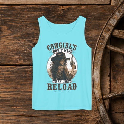 Cowgirls Reload  Adult Unisex Tank Top