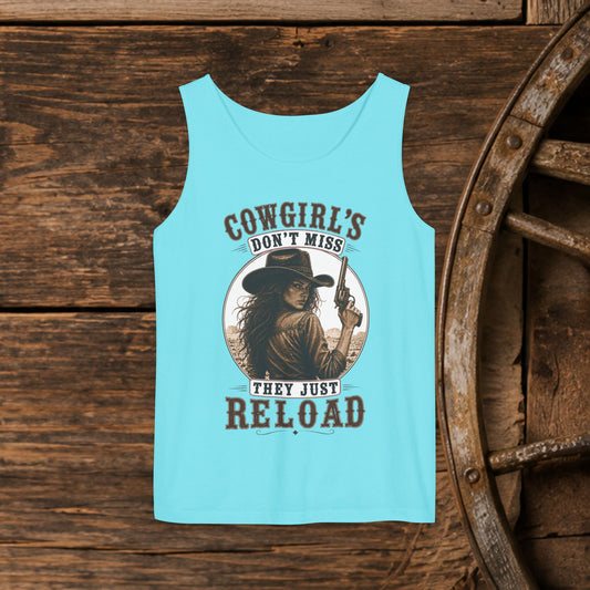 Cowgirls Reload  Adult Unisex Tank Top