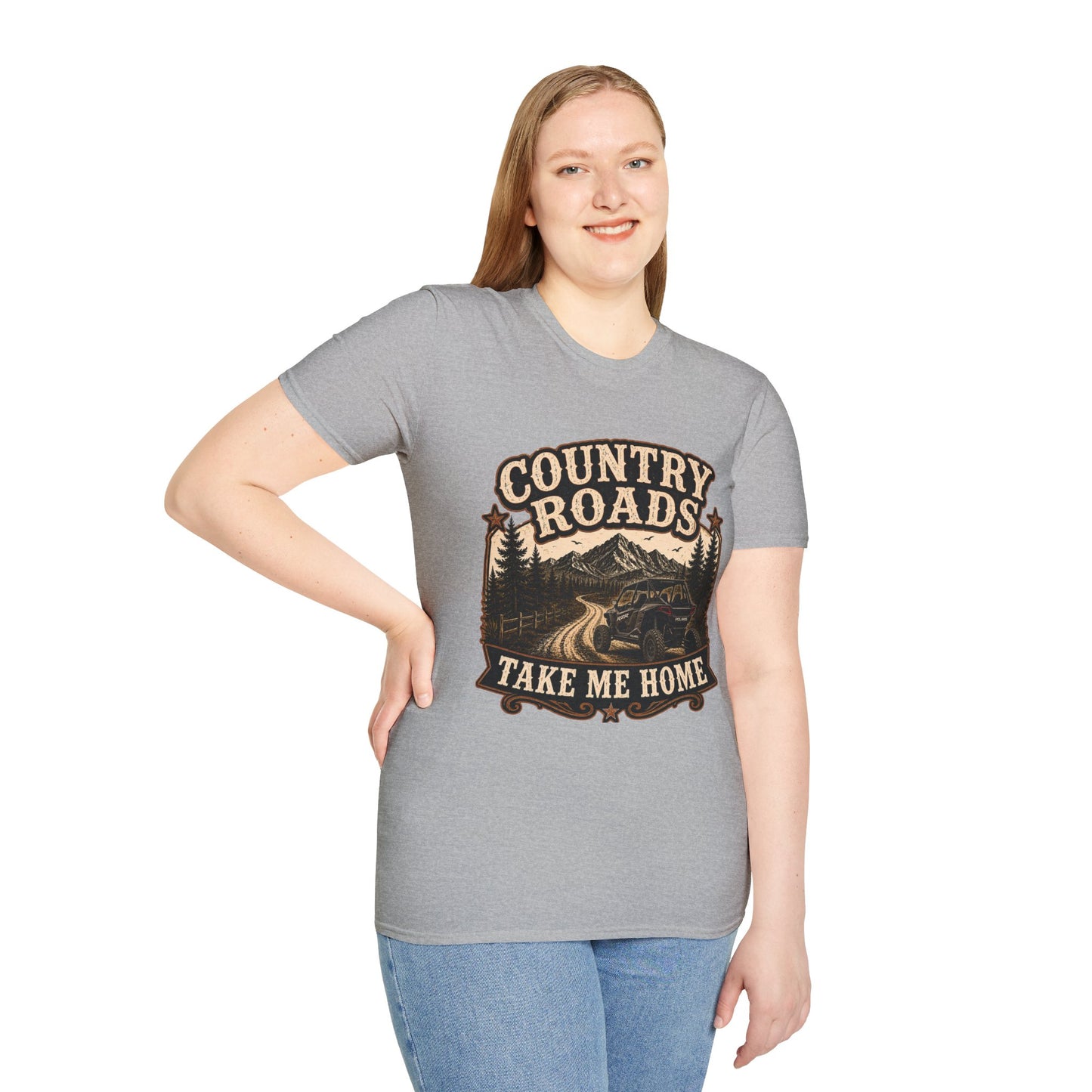 Country Roads SxS  Adult Size T-Shirt