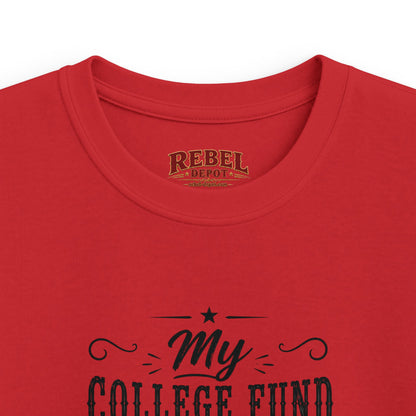 My College Fund   Kids size T-Shirts