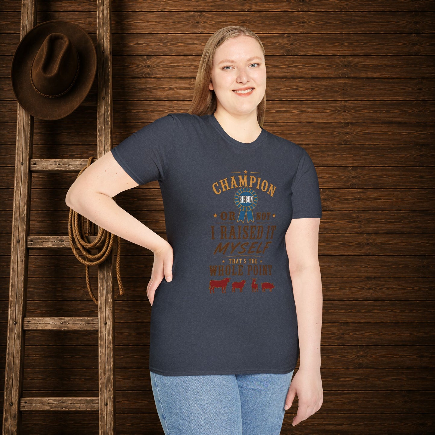Champion or Not Adult Size T-Shirt