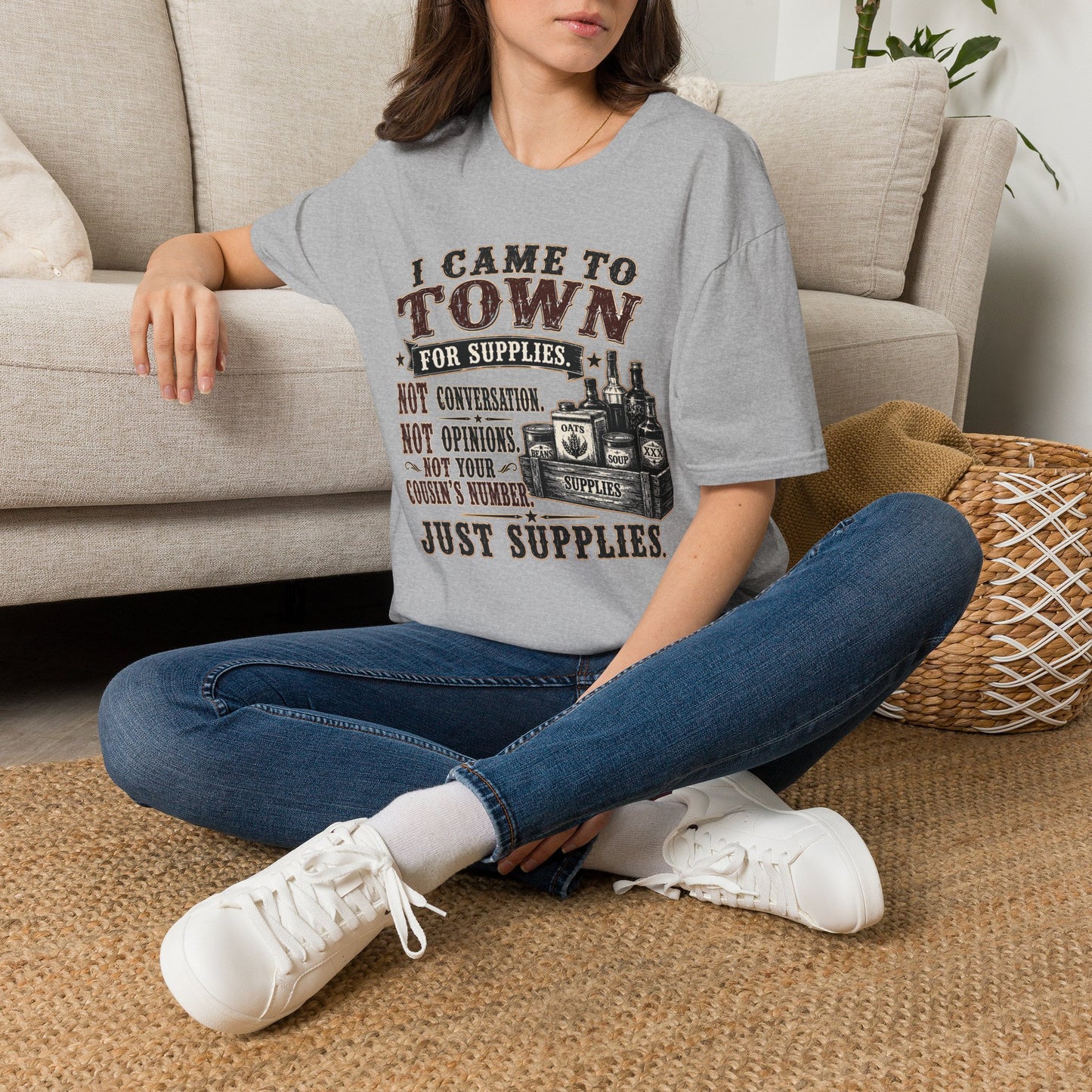 Came To Town for Supply's  Adult Size T-Shirt