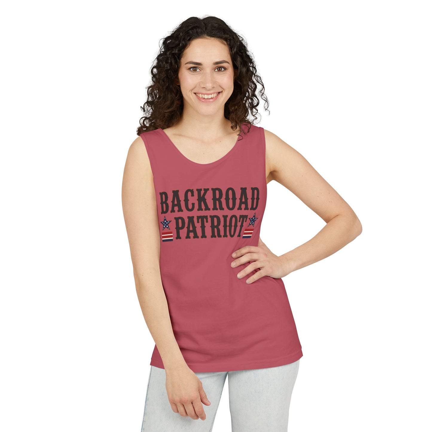 Backroad Patriot   Adult Unisex Tank Top  *ON SALE 25% OFF AT CHECKOUT!*