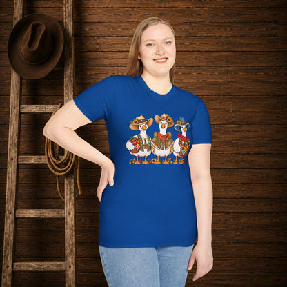 Fall Geese  Adult Size T-Shirt