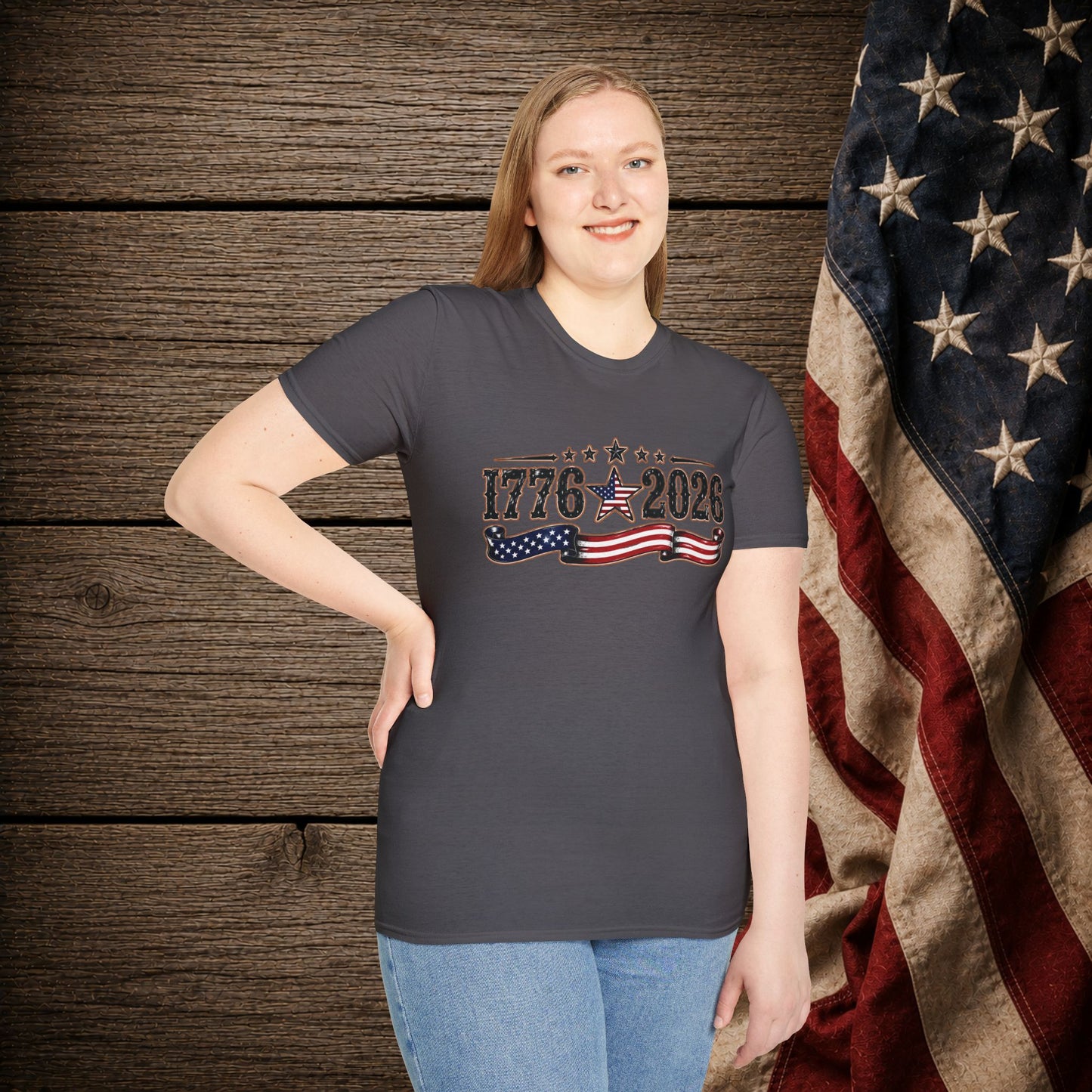 1776 - 2026 Patriot  Adult Size T-Shirt