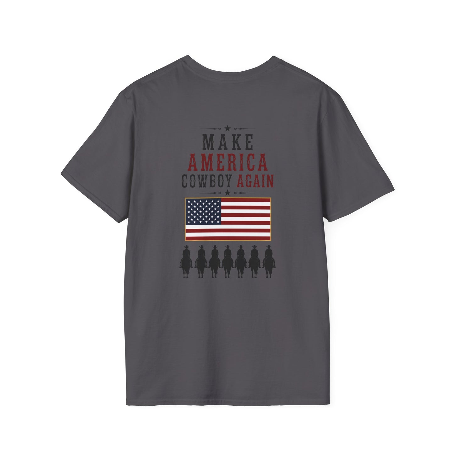 Make America Cowboy Again (Back) T-Shirt