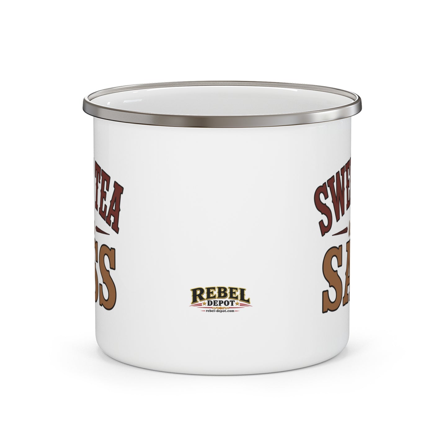 Sweet Tea Sass  Enamel Camping Mug
