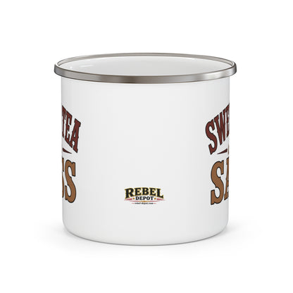 Sweet Tea Sass  Enamel Camping Mug