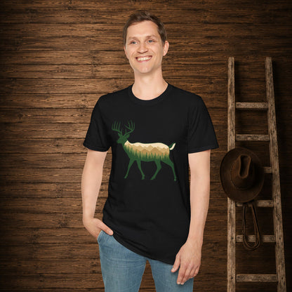 Wilderness Buck   Adult Size T-Shirt
