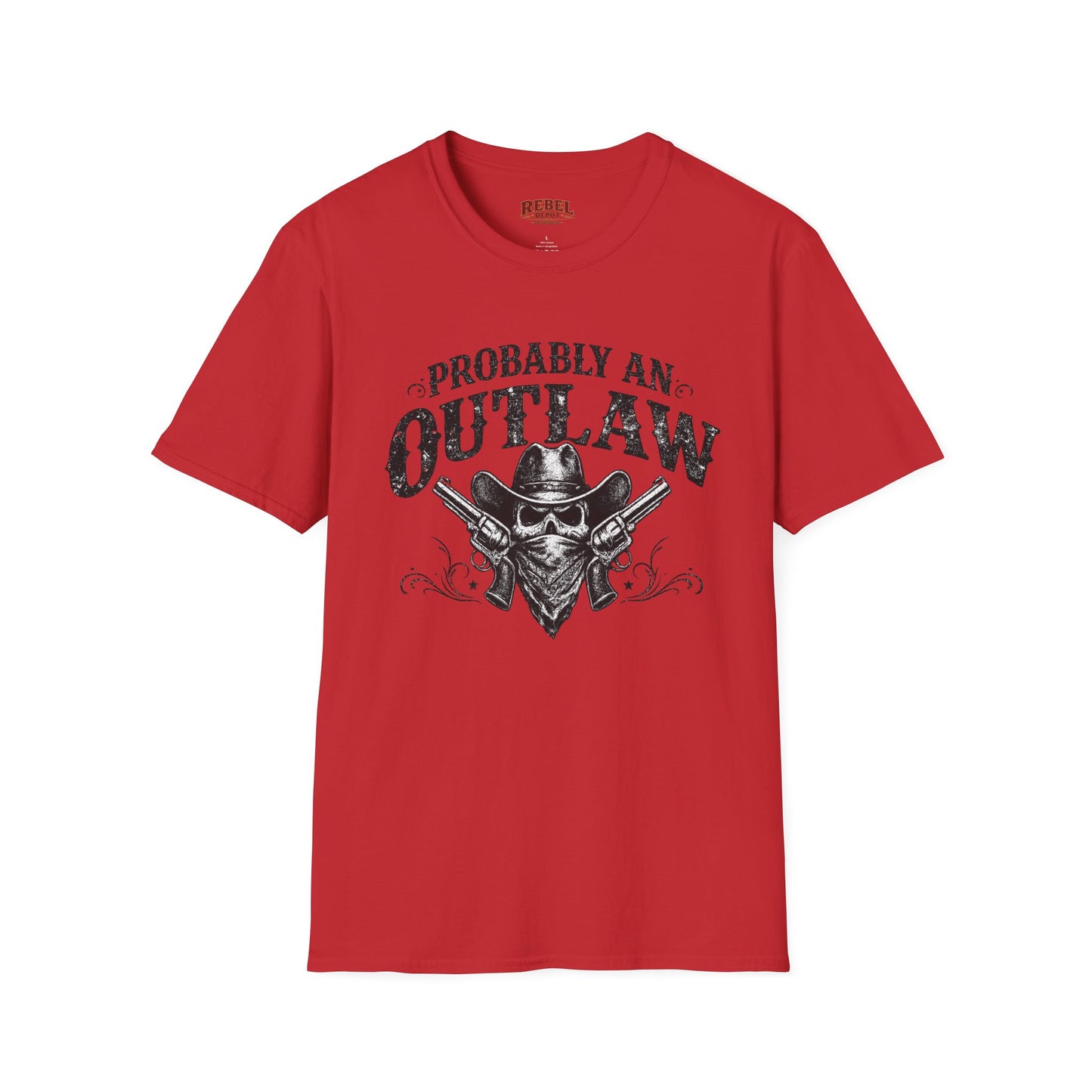 Probably An Outlaw Cowboy T-Shirt
