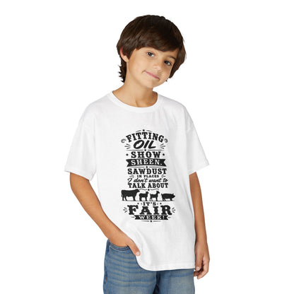 It's Fair Week  Youth Size T-Shirt
