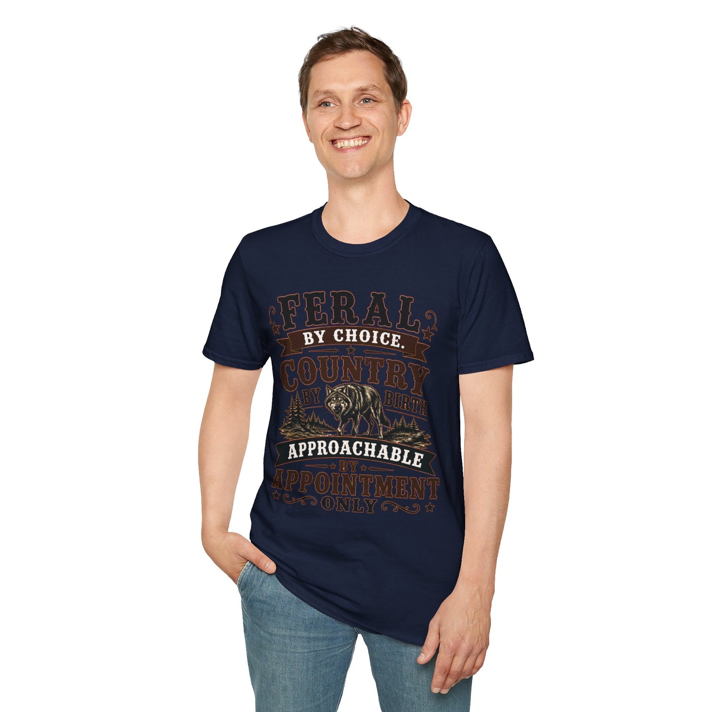 Feral By Choice  Adult Size T-Shirt