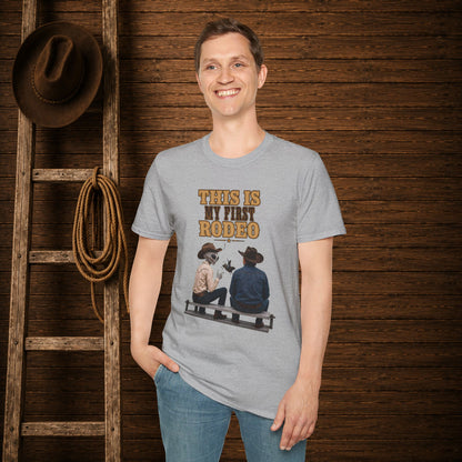 My First Rodeo (Alien)  Adult T-Shirt