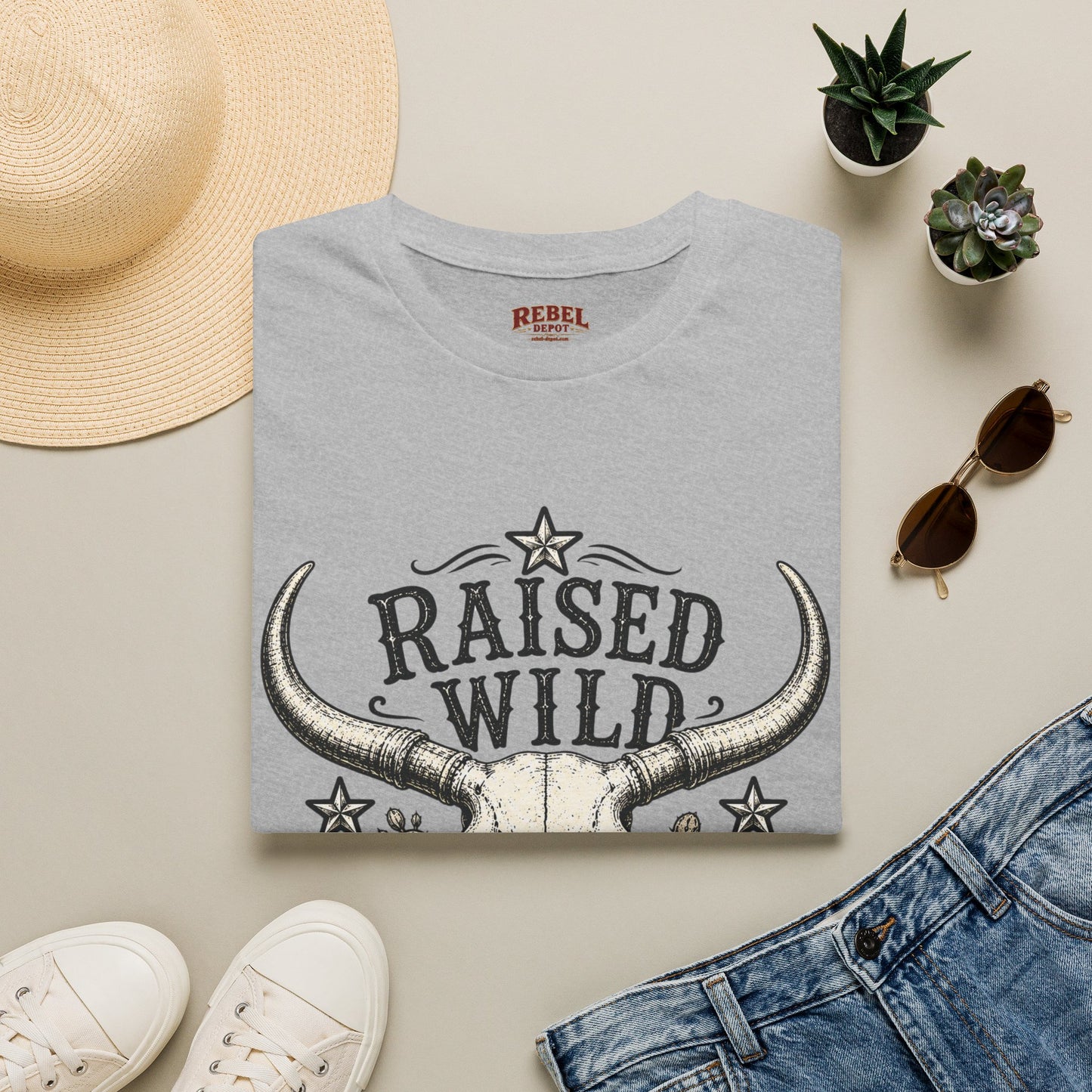 Raised Wild  Adult Size T-Shirt