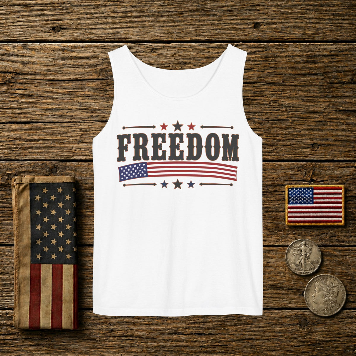 Freedom   Adult Unisex Tank Top