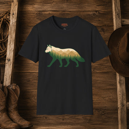 Wilderness Wolf  Adult Size T-Shirt