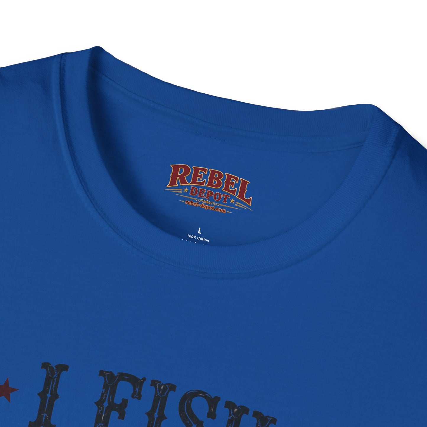 Fish Punching Frowned Upon  Adult Size T-Shirt