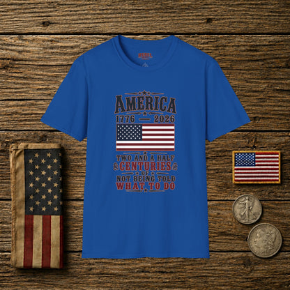 America 1776-2026  Adult Size T-Shirt