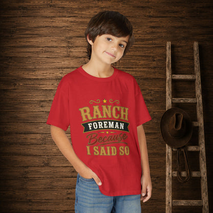 Ranch Foreman Youth T-Shirt