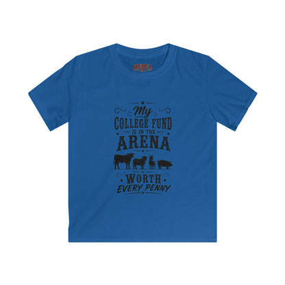 My College Fund   Kids size T-Shirts