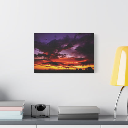Ranch Sunset Matte Canvas Art