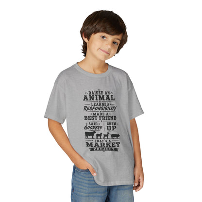 Market Project. Grew Up.  Youth T-Shirt