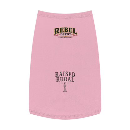 Raised Rural  Pet Tank Top