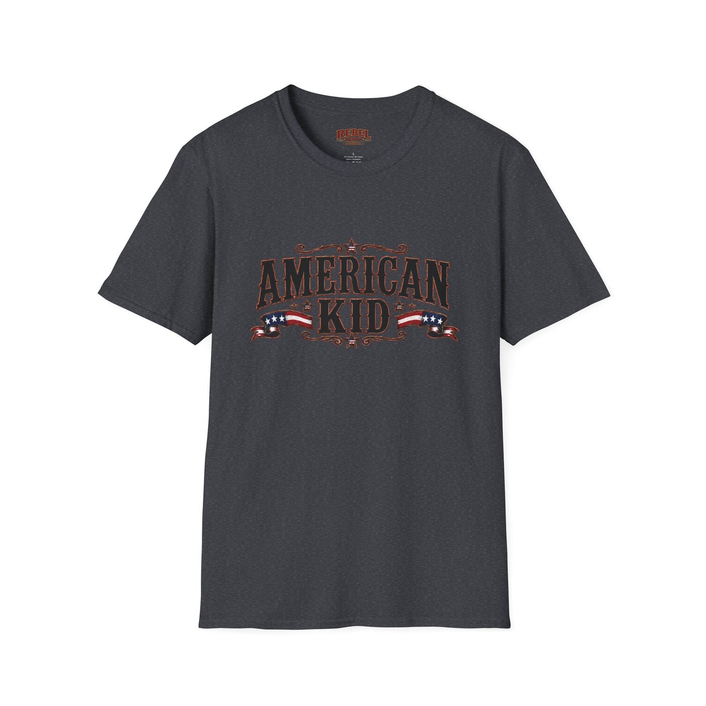 American Kid Patriot  Adult Size T-Shirt
