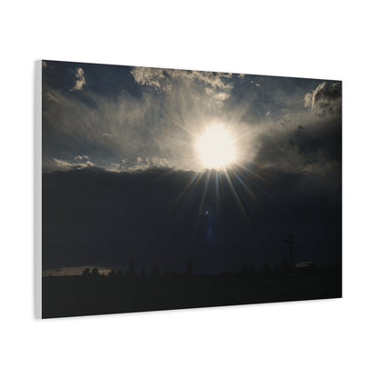 Farm Sunray Matte Canvas Art