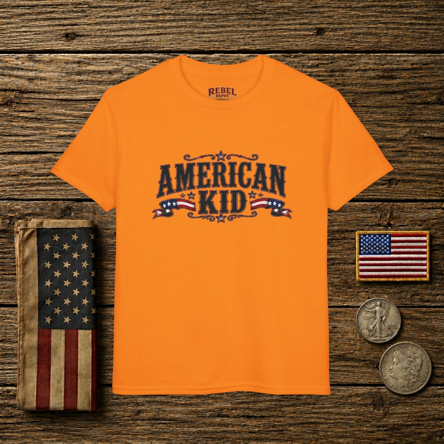 American Kid Patriot  Youth T-Shirt