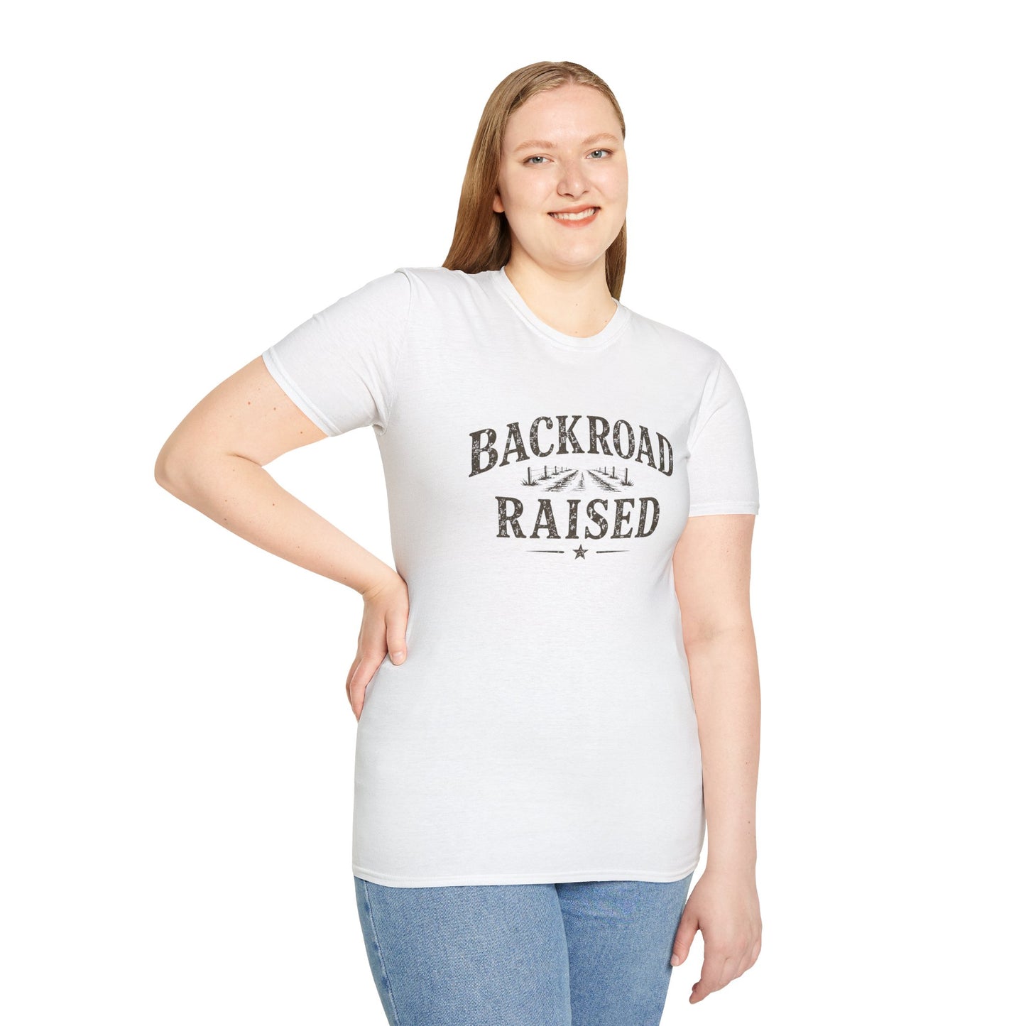 Backroad Raised Adult Size T-Shirt