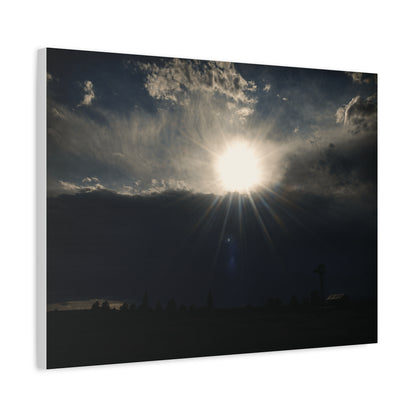 Farm Sunray Matte Canvas Art