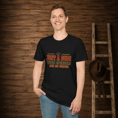 Just A Dude   Adult T-Shirt
