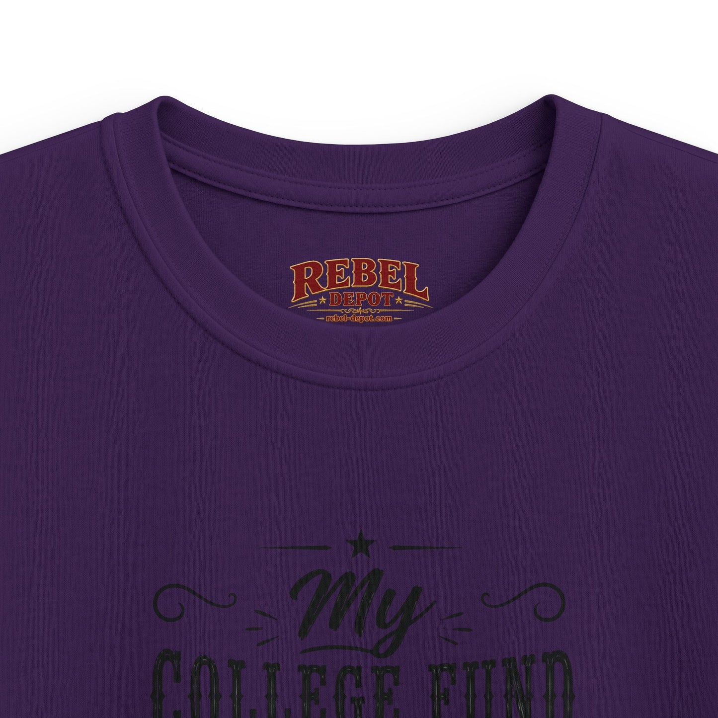 My College Fund   Kids size T-Shirts