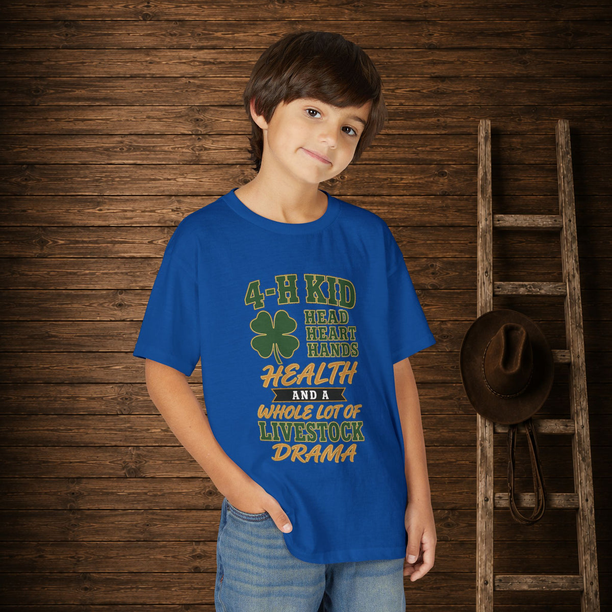 4-H Kid Drama  Youth size T-Shirt