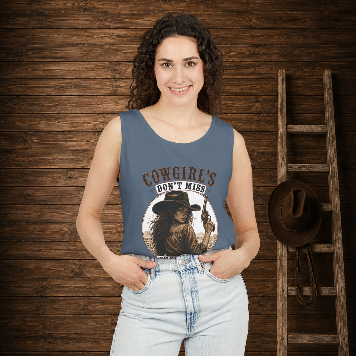 Cowgirls Reload  Adult Unisex Tank Top