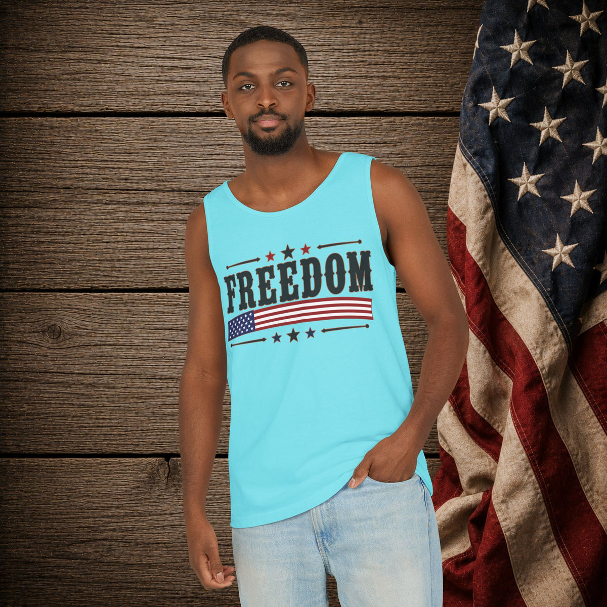 Freedom   Adult Unisex Tank Top