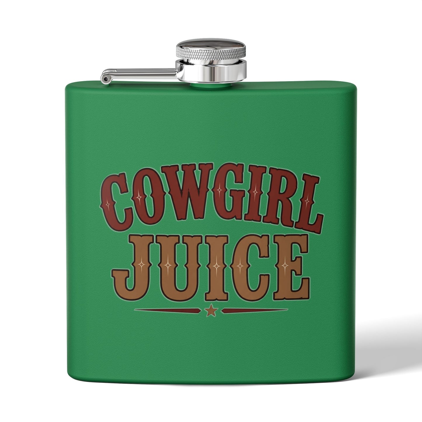 Cowgirl Juice  Stainless Steel Flask, 6oz