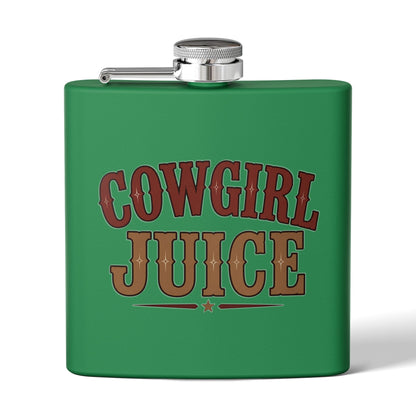 Cowgirl Juice  Stainless Steel Flask, 6oz