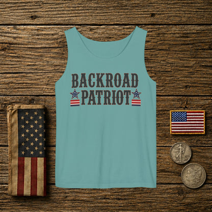 Backroad Patriot   Adult Unisex Tank Top